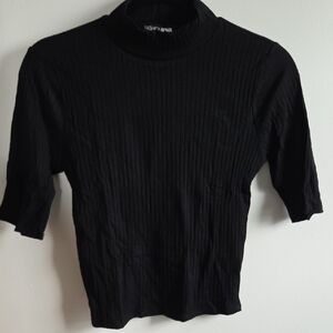 🌻4 For $20🌻Fashion Nova Black Ribbed Long Sleeve Top